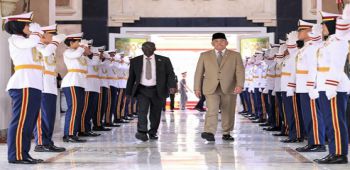 Indonesian Defense Minister Receives Sudanese Counterpart in Jakarta