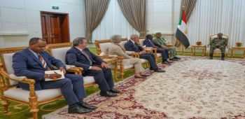 TSC President Meets Quintet Delegation to Discuss Peace and Political Process in Sudan