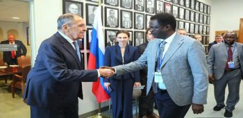 Governor of Darfur Region Meets Russian Foreign Minister in New York