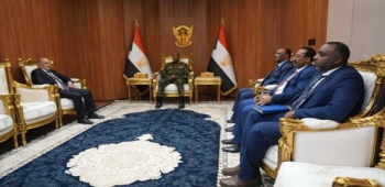 TSC President Meets African Union Envoy to Sudan