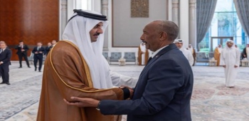 TSC President Arrives in Doha to Offer Condolences on Death of Former Emir Sheikh Hamad bin Khalifa Al Thani