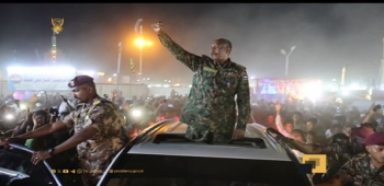 TSC President Visits Mawlid Celebration Grounds at Al-Khalifa Square in Omdurman