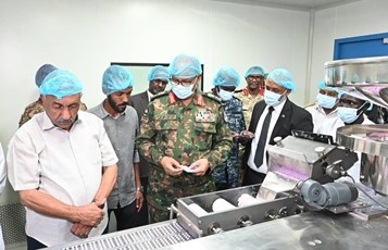 Inspecting the Chemical Industries Company in Bahri Jabir Hails Private Sectors Work Resumption